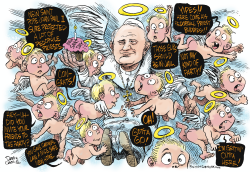 NEW SAINT-POPE JOHN PAUL II by Daryl Cagle