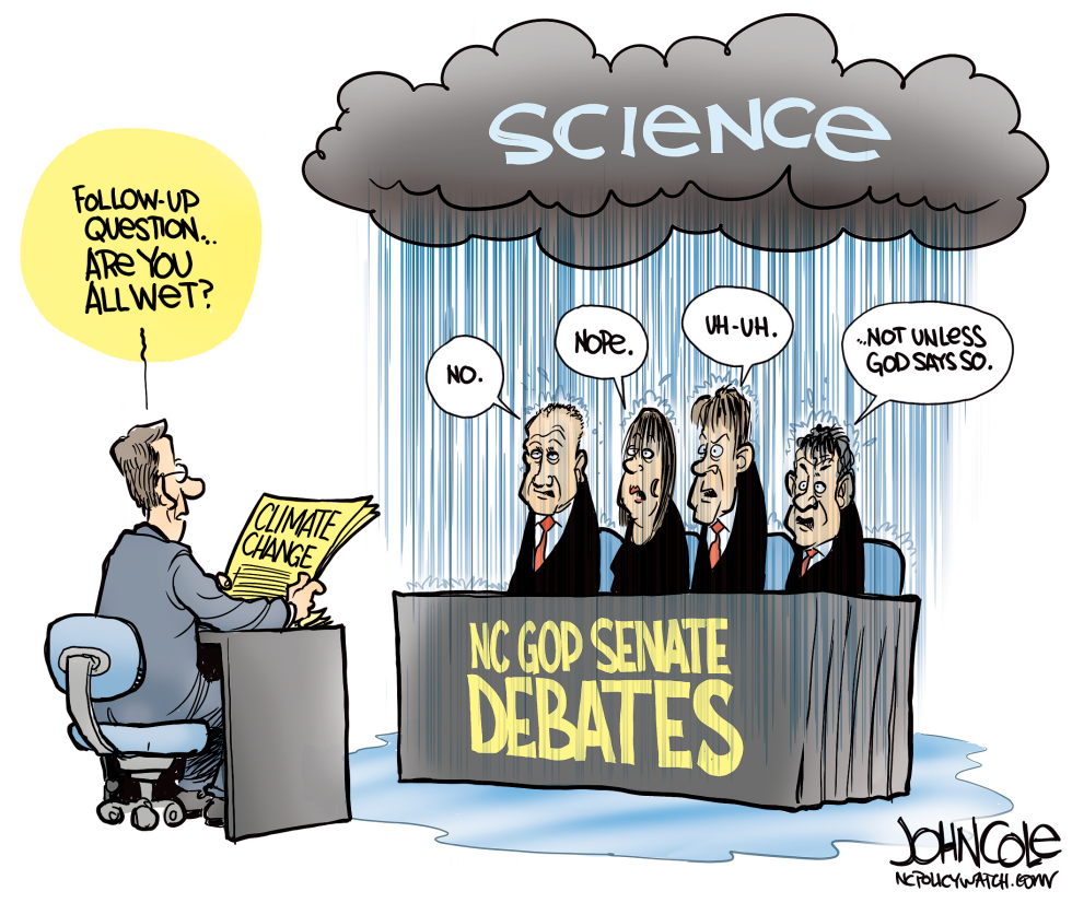  LOCAL NC GOP AND CLIMATE CHANGE by John Cole