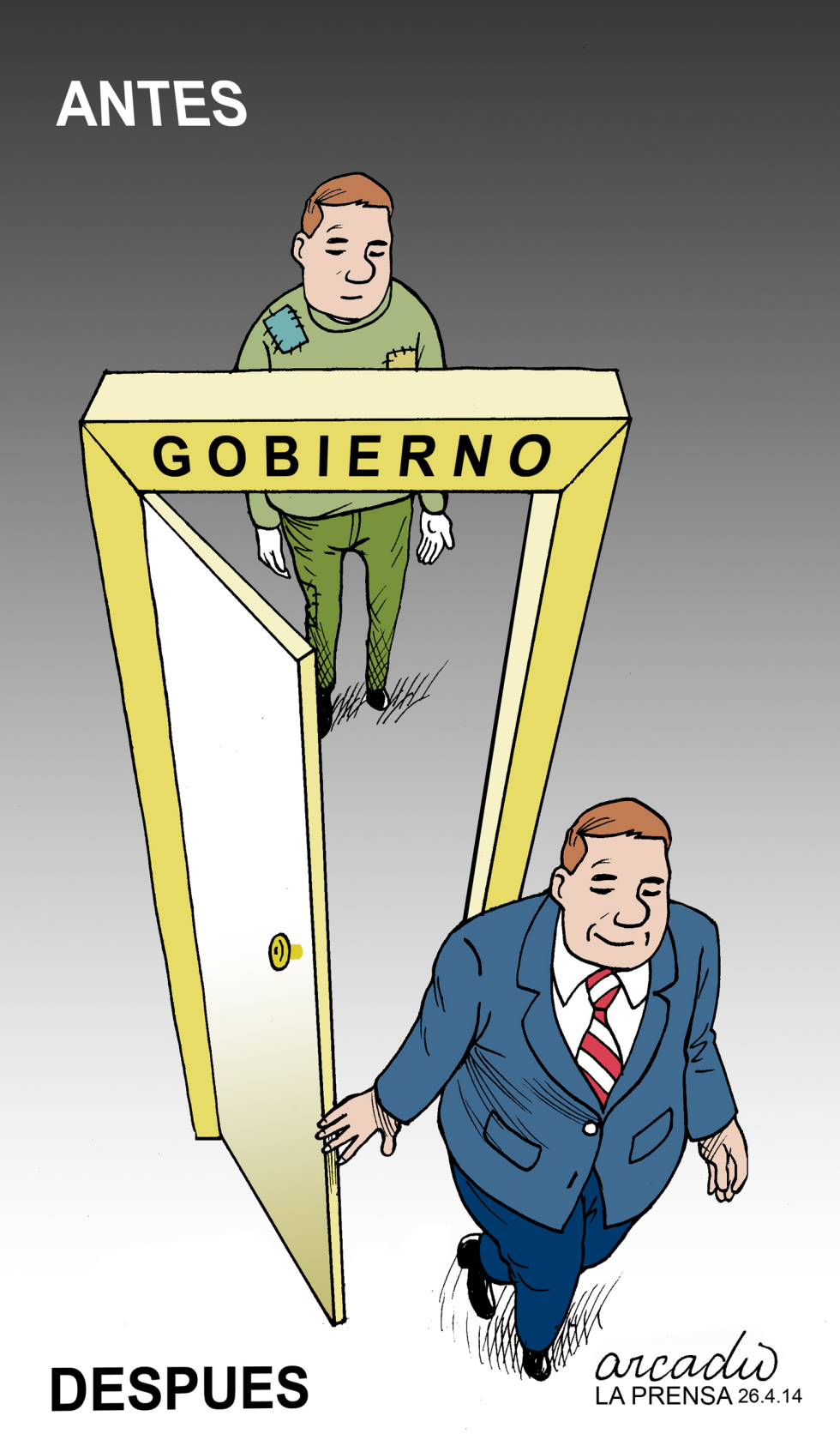  EL FUNCIONARIO PúBLICO TRAS SU PERíODO by Arcadio Esquivel