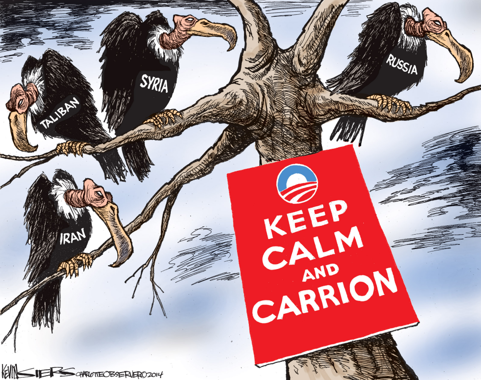  KEEP CALM AND CARRION by Kevin Siers