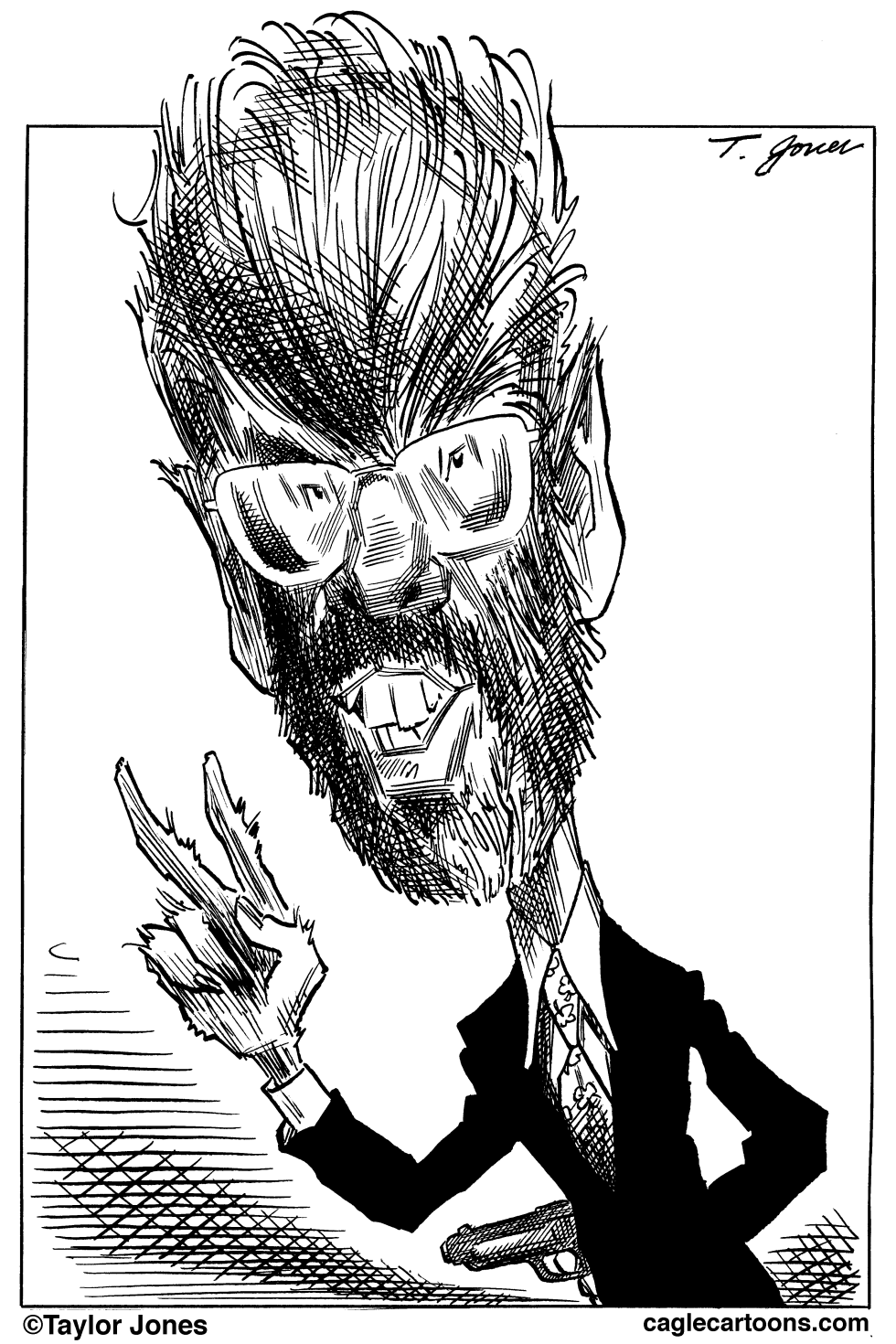  GERRY ADAMS -  by Taylor Jones