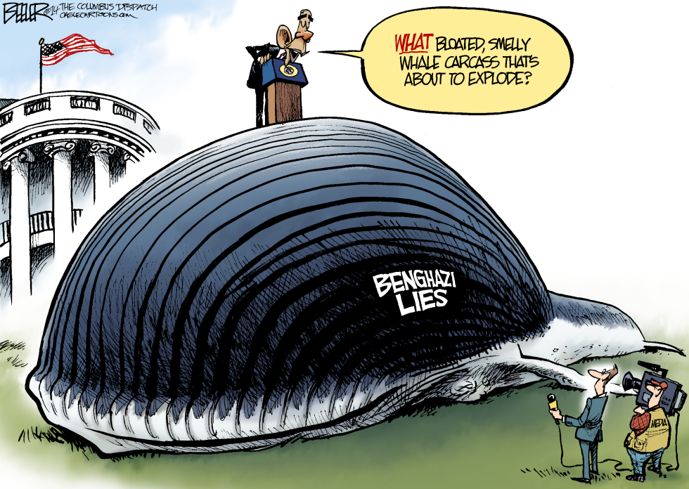  BENGHAZI FISHINESS by Nate Beeler