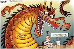 ECONOMIA CHINA  by Rick McKee