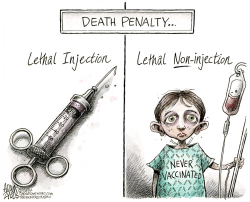 VACCINATIONS by Adam Zyglis