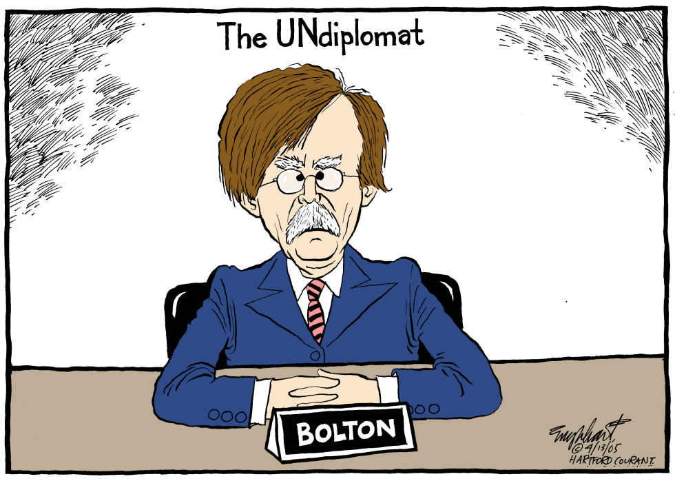  JOHN BOLTON by Bob Englehart