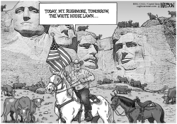 CLIVEN BUNDY LOOKS FOR GREENER PASTURES by RJ Matson