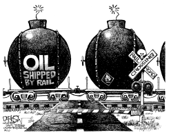 OIL BOOM by John Darkow