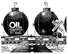 OIL BOOM by John Darkow