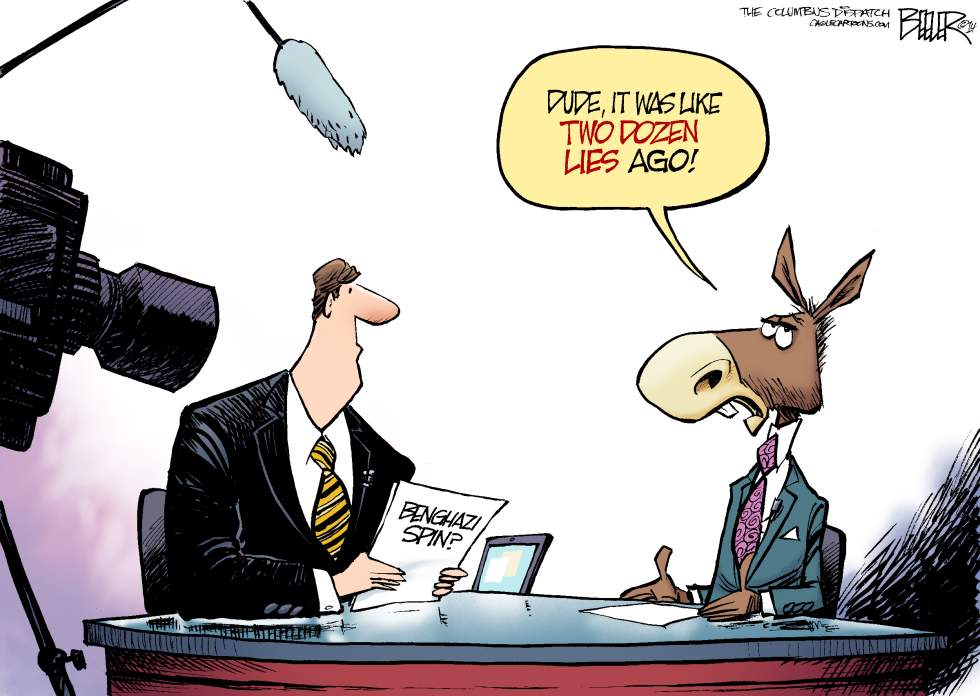  BENGHAZI SPIN by Nate Beeler