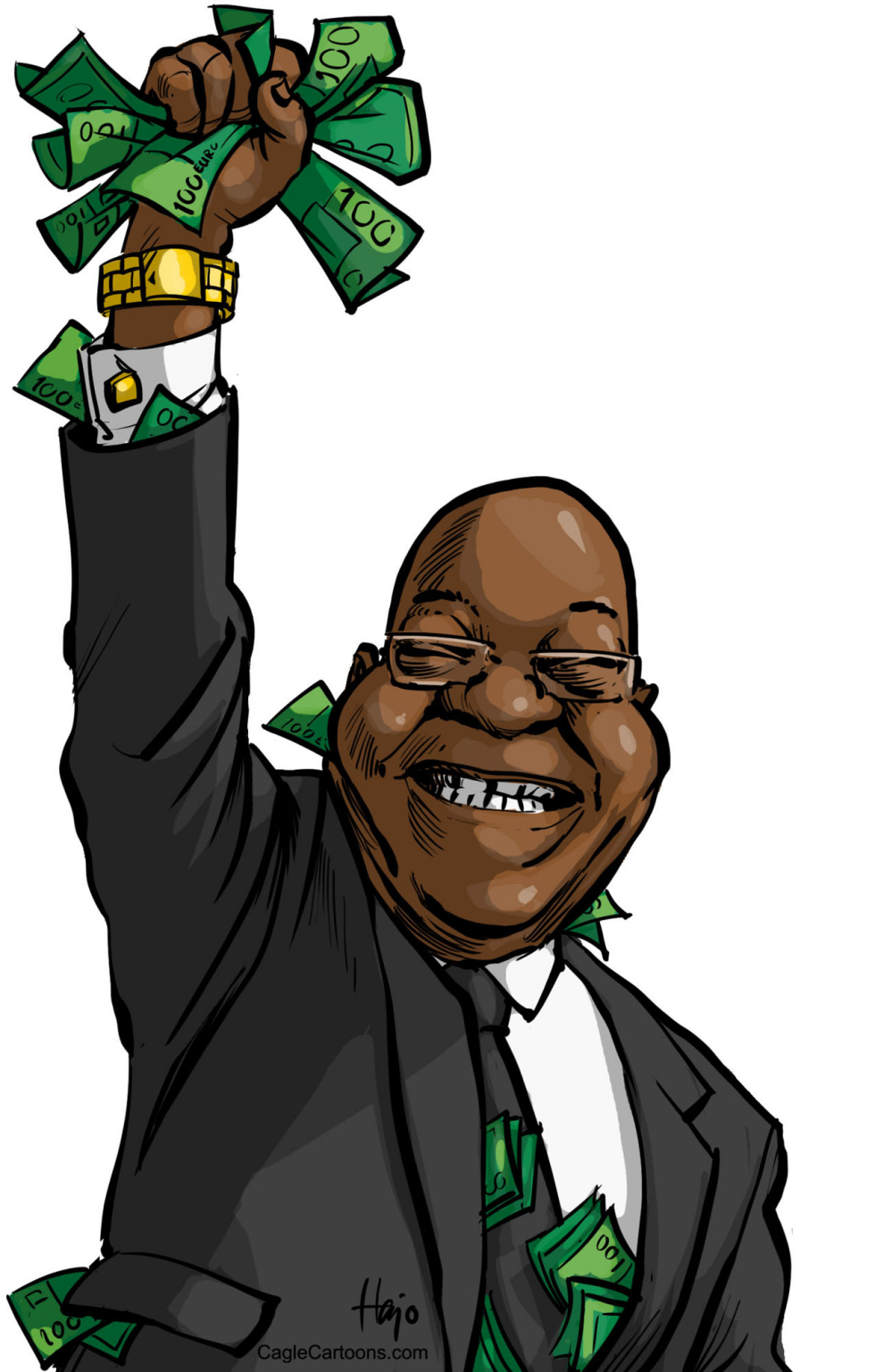  JACOB ZUMA by Hajo de Reijger