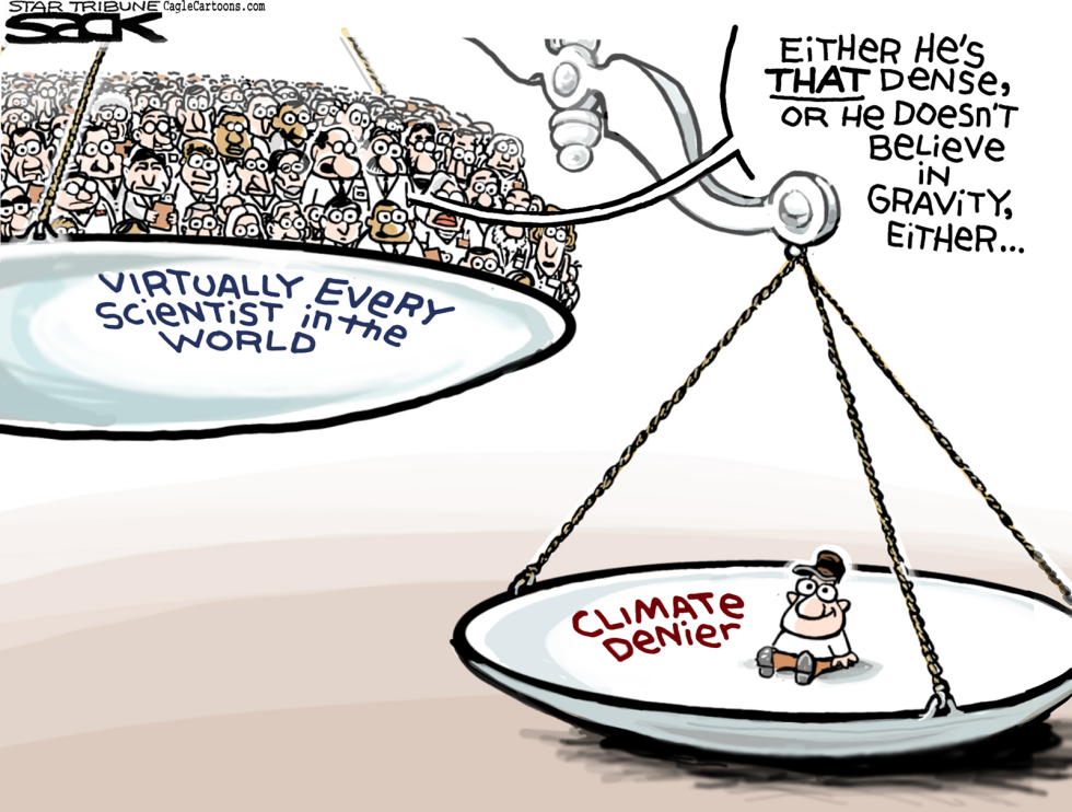  CLIMATE DENIAL by Steve Sack