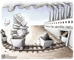 CLIMATE REPORT by Adam Zyglis