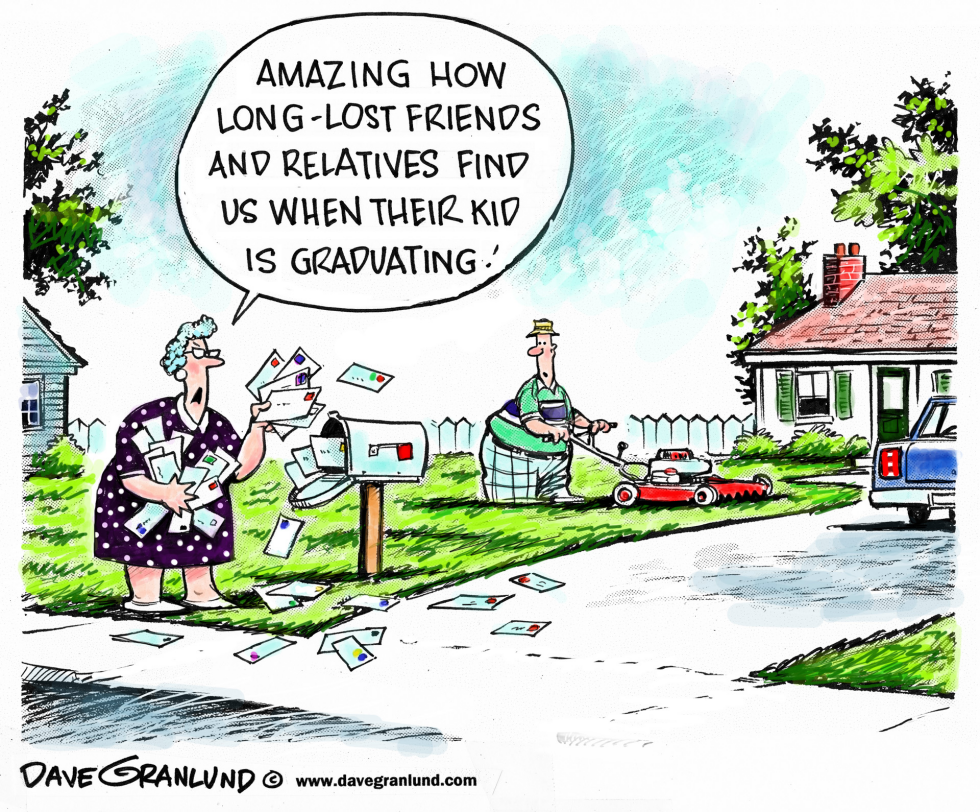  GRADUATIONS by Dave Granlund