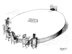 UKRAINE NEGOTIATIONS by Petar Pismestrovic