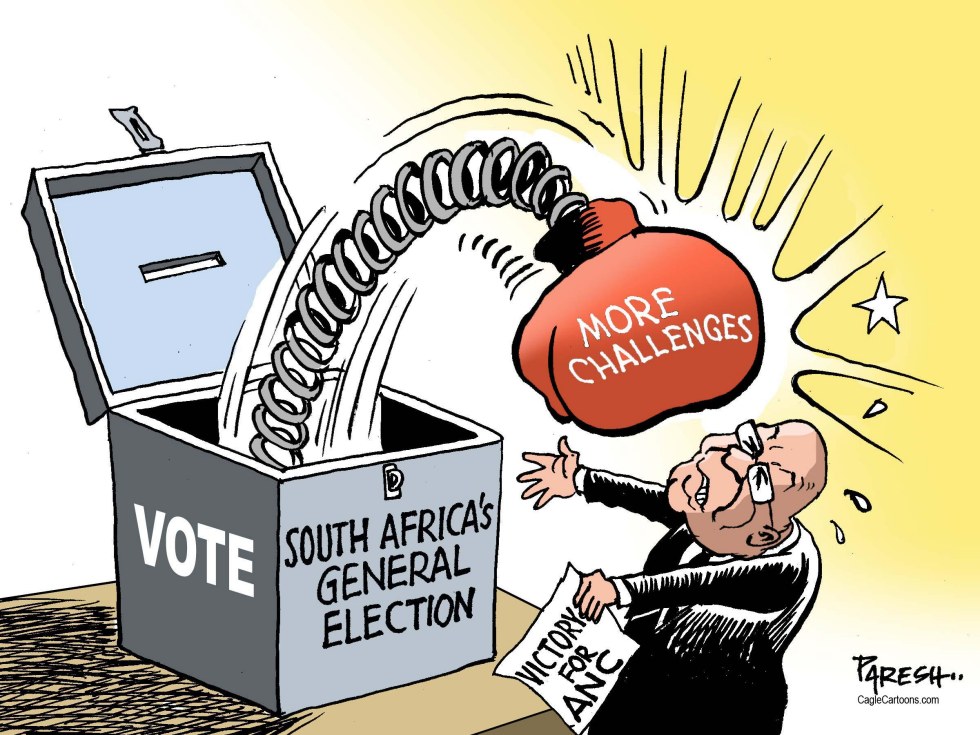  S. AFRICAN POLL VICTORY by Paresh Nath