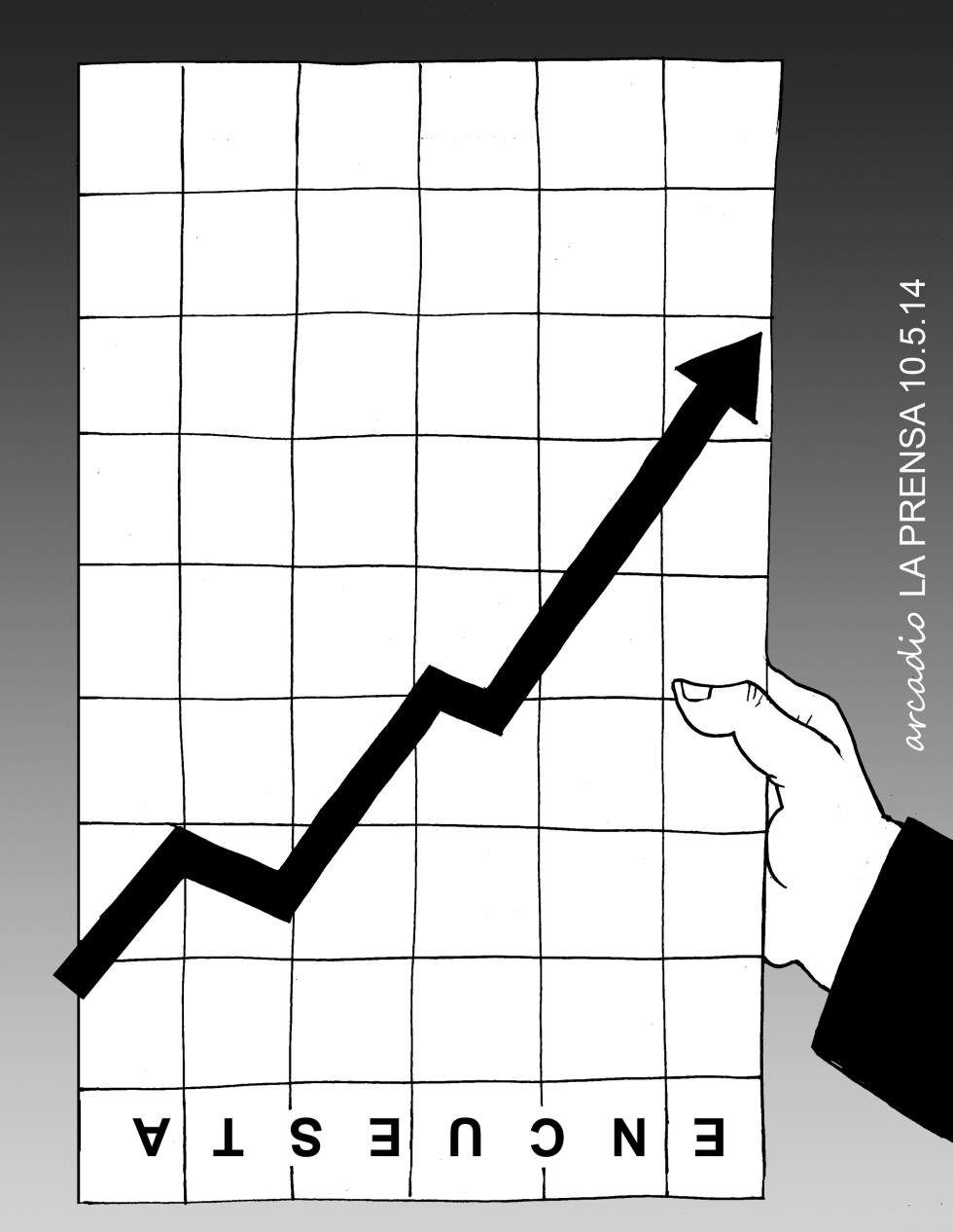  ENCUESTAS MAL INTERPRETADAS BN by Arcadio Esquivel