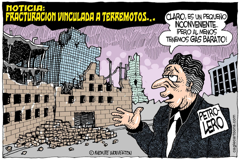  FRACTURACION Y TERREMOTOS  by Wolverton