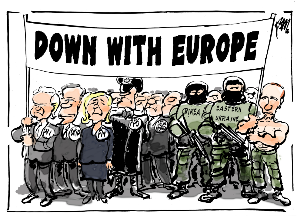  DOWN WITH EUROPE by Tom Janssen