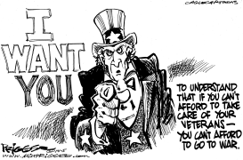 VETERANS by Milt Priggee