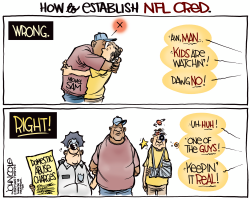 MICHAEL SAM AND THE NFL by John Cole