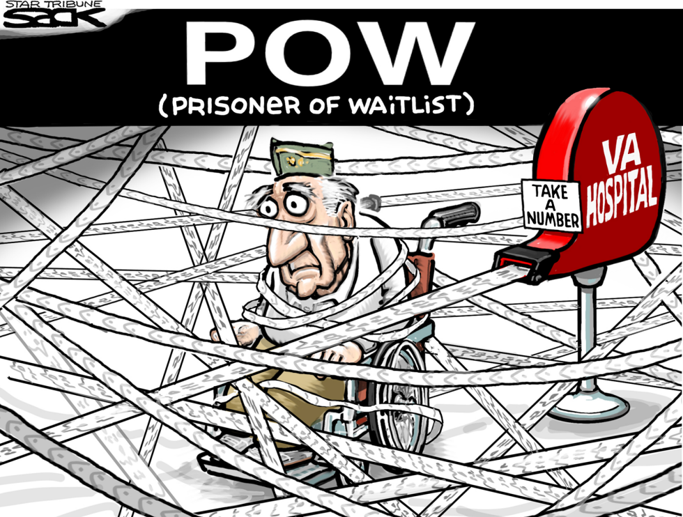  PRISONER OF VA    by Steve Sack