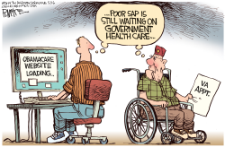 GOVT HEALTH CARE by Rick McKee