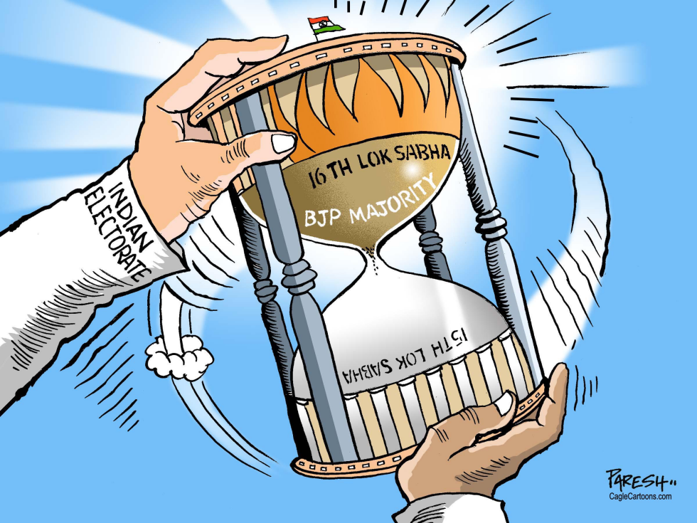  INDIAN POLL RESULT 2014 by Paresh Nath