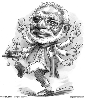 NARENDRA MODI by Taylor Jones