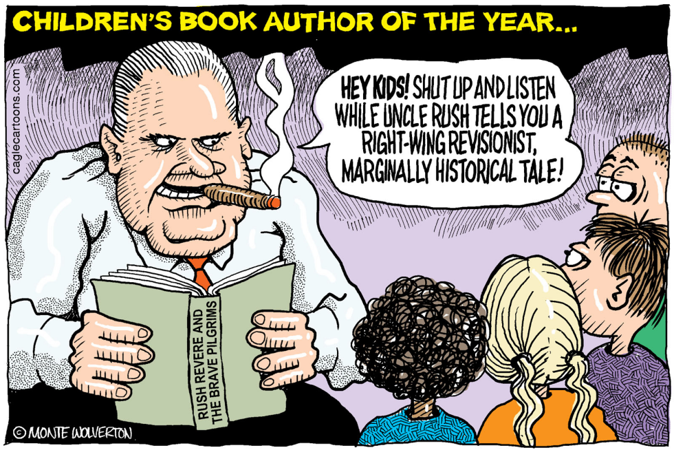  RUSH LIMBAUGH KIDS' BOOK AUTHOR OF YEAR by Wolverton