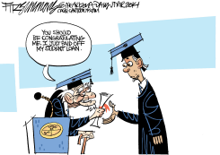 STUDENT LOAN by David Fitzsimmons