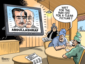 AFGHAN POLL RESULTS by Paresh Nath