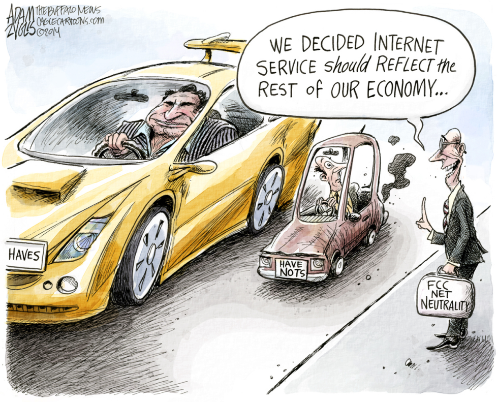  NET NEUTRALITY by Adam Zyglis