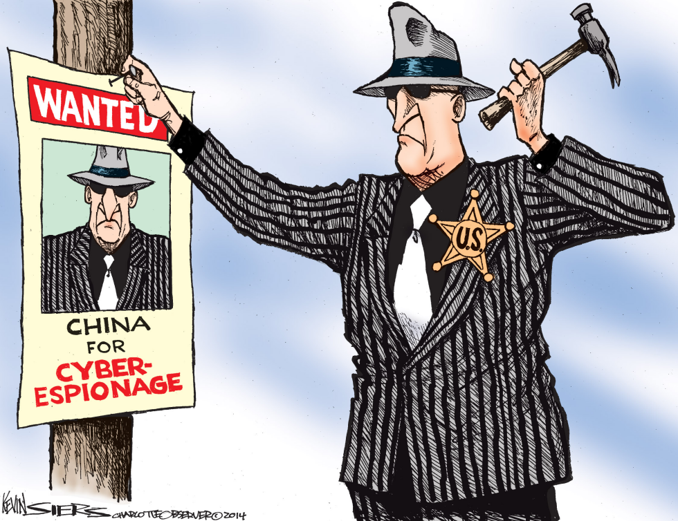  CYBER ESPIONAGE by Kevin Siers