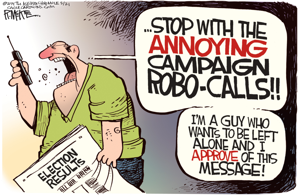  ROBO CALLS by Rick McKee