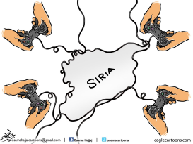 GUERRA EN SIRIA by Osama Hajjaj