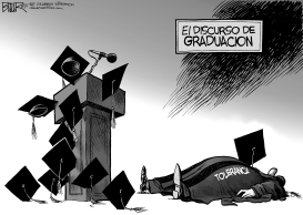 INTOLERANCIA EN EL CAMPUS by Nate Beeler