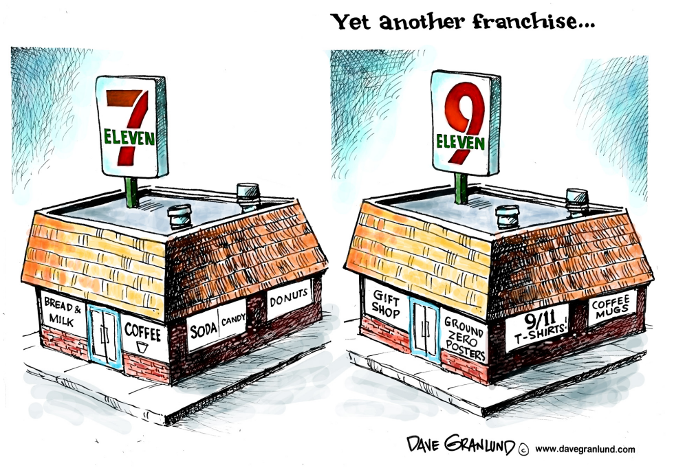  9-11 GIFT SHOP by Dave Granlund