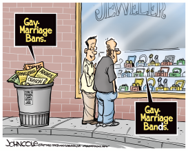 GAY-MARRIAGE BANDS by John Cole