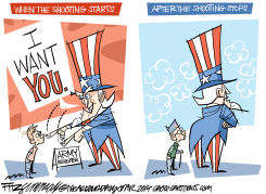 UNCLE SAM'S PROMISE by David Fitzsimmons