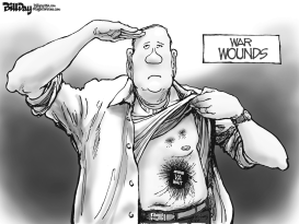 WAR WOUNDS   by Bill Day