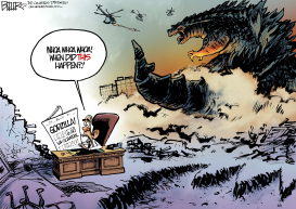 SCANDALZILLA by Nate Beeler