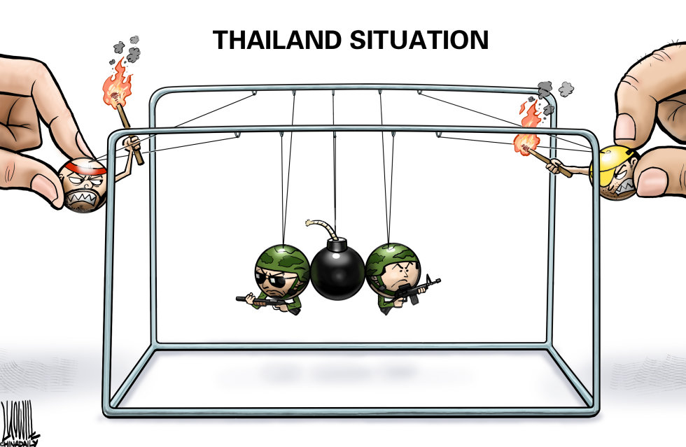  THAILAND SITUATION by Luojie