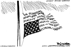 US VETERANS FLAG by Milt Priggee