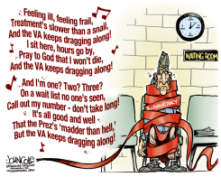 VA DRAGS ALONG by John Cole