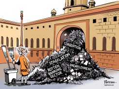 NARENDRA MODI’S TASK by Paresh Nath