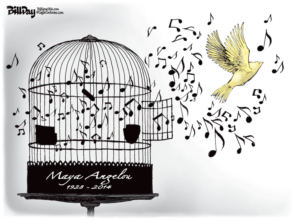  CAGED BIRD SINGS    by Bill Day