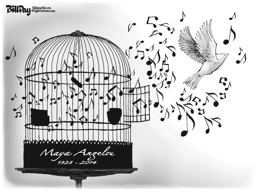  CAGED BIRD SINGS by Bill Day