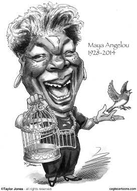 MAYA ANGELOU by Taylor Jones