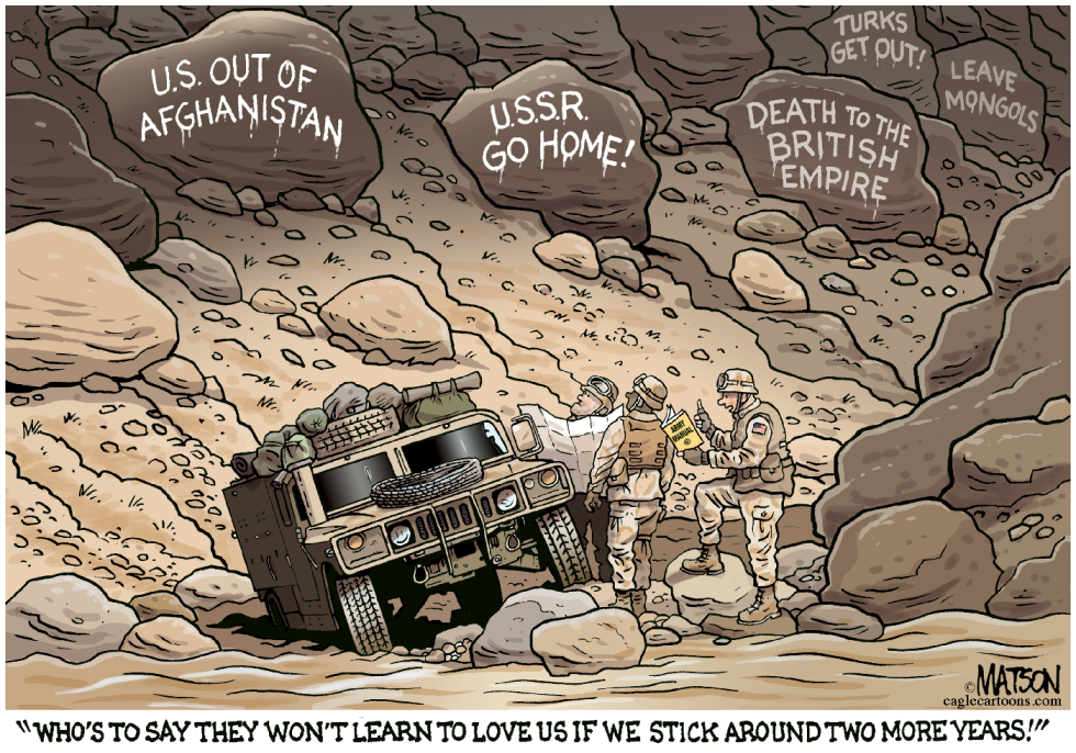  US TROOPS EXTEND STAY IN AFGHANISTAN by RJ Matson