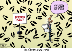 THE OBAMA DOCTRINE by Nate Beeler